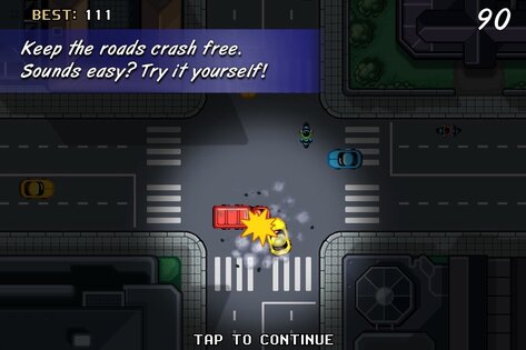 Игра Traffic rush. Скриншот 1