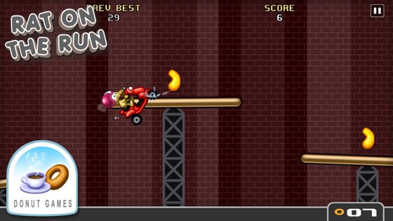 Игра Rat on the run. Скриншот 2