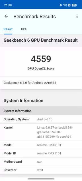 7000 мАч, три камеры по 50 Мп и 144 Гц: обзор realme 15 Pro — Производительность и тесты. 4