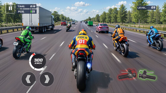 Rider 3D: Гонки на мотоциклах 1.91. Скриншот 10