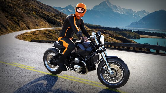 Highway Stunt Bike Riders 5.5. Скриншот 3