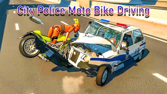 City Police Moto Bike Crash 6.0. Скриншот 5