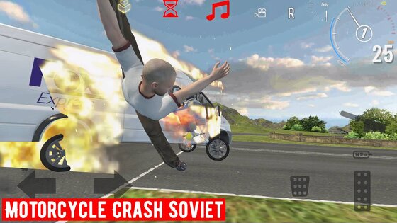 Motorcycle Crash Soviet 4.0. Скриншот 4