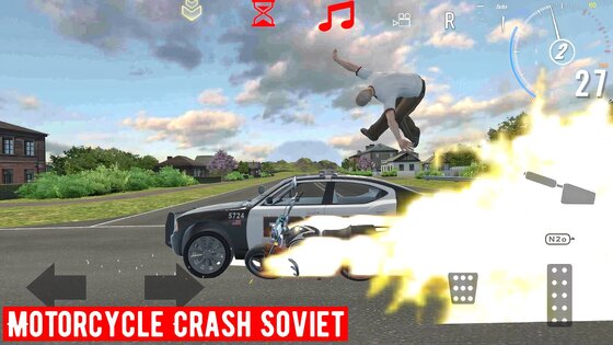 Motorcycle Crash Soviet 4.0. Скриншот 6