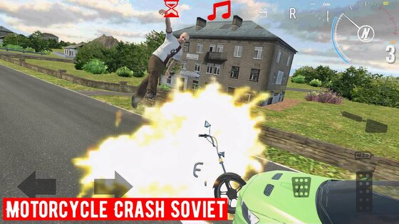 Motorcycle Crash Soviet 4.0. Скриншот 7