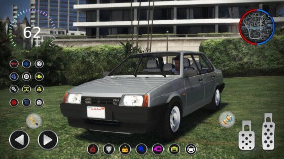 ЛАДА 99 Русские Тазы Гонки 1.7. Скриншот 1