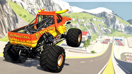 Realistic Car Crash Simulator 1.6. Скриншот 1