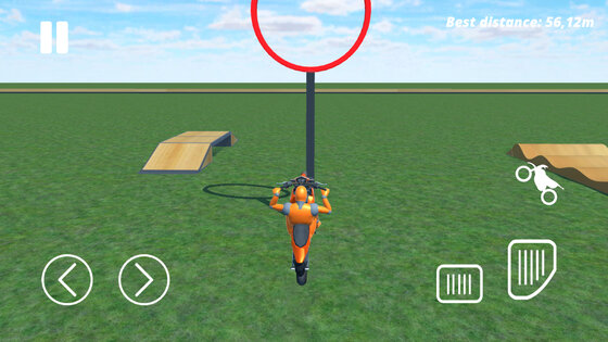 Motorcycle Ragdoll Fall 1.8.44. Скриншот 13