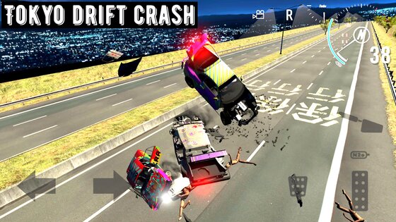 Tokyo Drift Crash 6.0. Скриншот 1