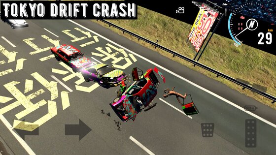 Tokyo Drift Crash 6.0. Скриншот 5