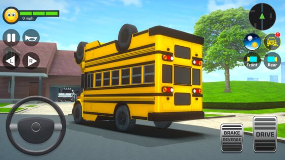 School Bus Simulator Driving 7.3. Скриншот 4