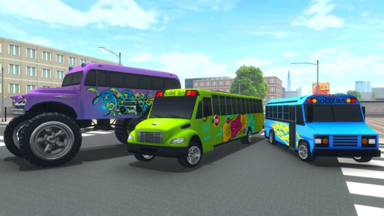 School Bus Simulator Driving 7.3. Скриншот 6