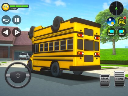 School Bus Simulator Driving 7.3. Скриншот 12