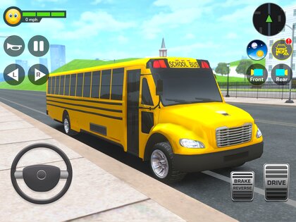 School Bus Simulator Driving 7.3. Скриншот 15