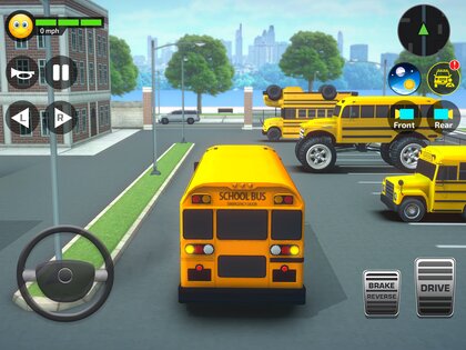 School Bus Simulator Driving 7.3. Скриншот 18