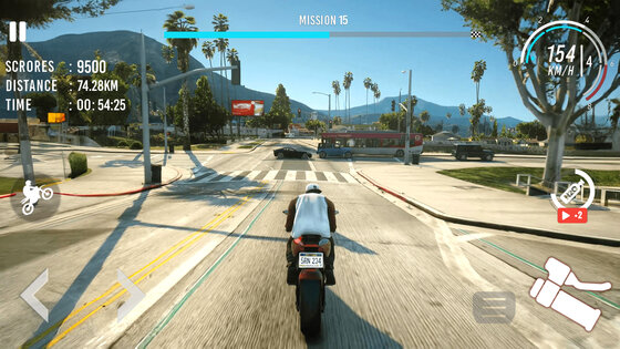 Traffic Rider Motorbike Rush 1.1.1. Скриншот 5