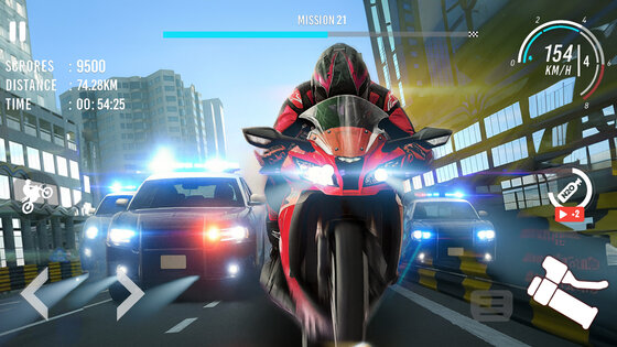 Traffic Rider Motorbike Rush 1.1.1. Скриншот 6