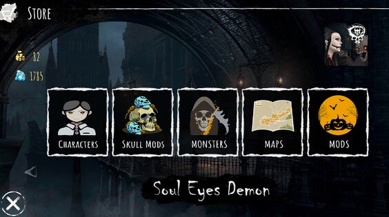Soul Eyes Demon Horror Skulls 7.20. Скриншот 2