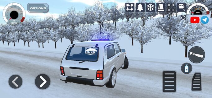 Offroad Snow: Driving Runner 0.4. Скриншот 13