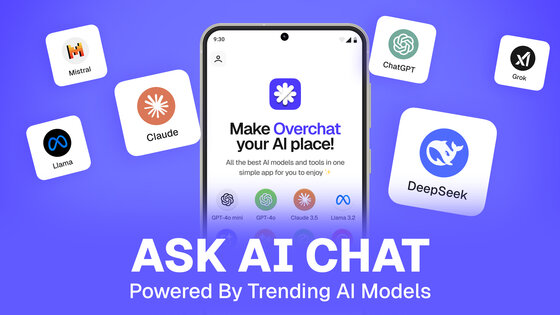 Overchat AI 0.8.1. Скриншот 9