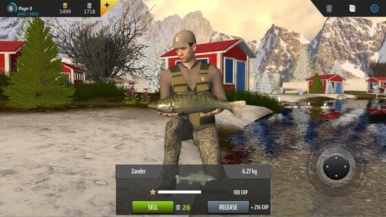 Professional Fishing Mobile 1.59. Скриншот 1