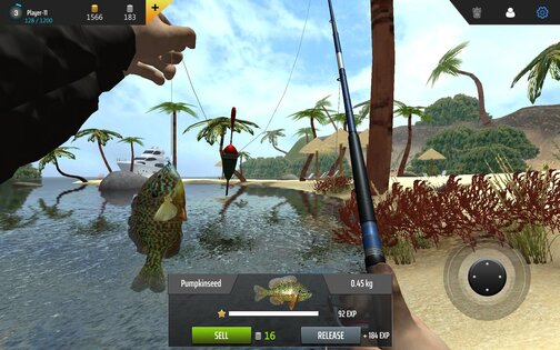 Professional Fishing Mobile 1.59. Скриншот 5