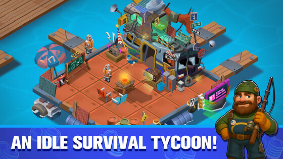 Idle Survival Tycoon 1.0.15. Скриншот 1