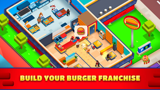 Idle Burger Empire Tycoon 1.18. Скриншот 1