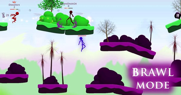 Stickman Magic Brawl 17.0. Скриншот 4