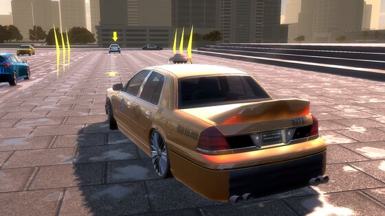Taxi Driving And Race 0.4. Скриншот 1