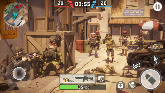 Blaze Strike: Pixel Fury FPS 1.3.1. Скриншот 8