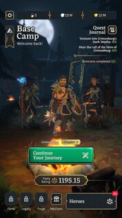 Idle Dungeon Raiders 0.1.195. Скриншот 6