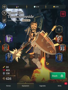 Idle Dungeon Raiders 0.1.195. Скриншот 21