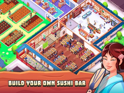 Sushi Empire Tycoon 1.0.7. Скриншот 7