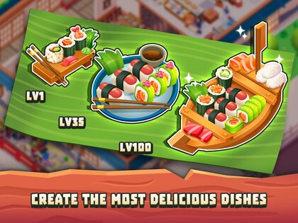 Sushi Empire Tycoon 1.0.7. Скриншот 15
