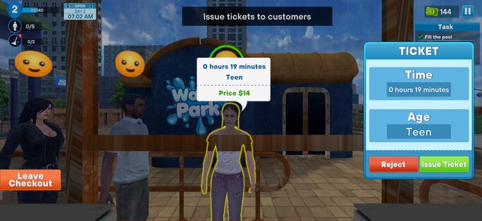 Waterpark Swimming Pool Games 1.6.8. Скриншот 9