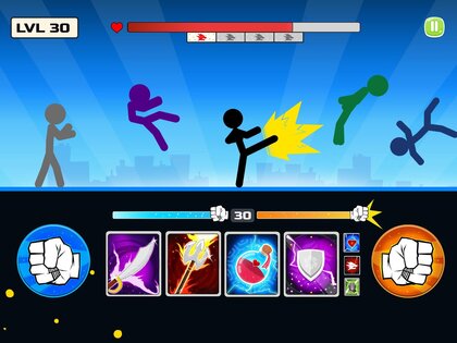 Stickman Fighter Mega Brawl 34.0. Скриншот 6