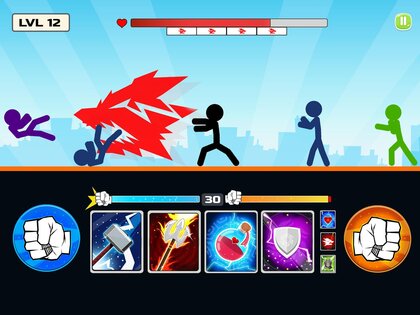 Stickman Fighter Mega Brawl 34.0. Скриншот 9