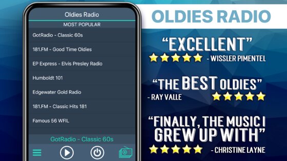 Oldies Radio 26.1. Скриншот 10