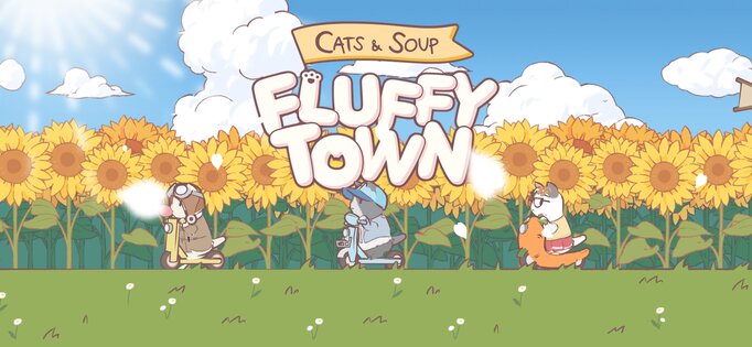 Cats & Soup: Fluffy Town 1.6.4. Скриншот 1