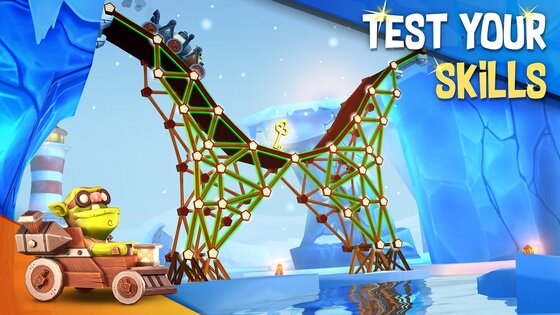 Bridge Building Adventure 1.0.8. Скриншот 2