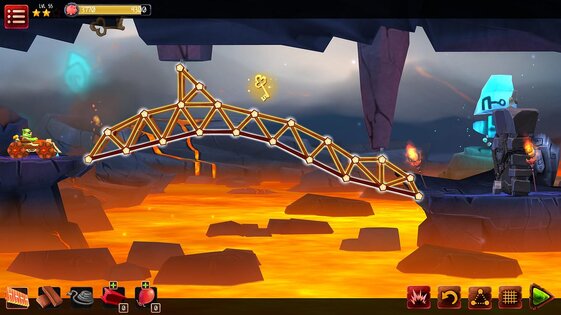 Bridge Building Adventure 1.0.8. Скриншот 11