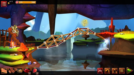 Bridge Building Adventure 1.0.8. Скриншот 13