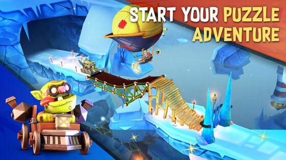 Bridge Building Adventure 1.0.8. Скриншот 15