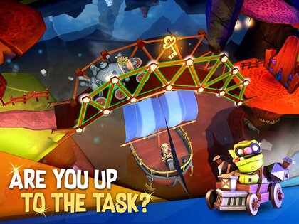 Bridge Building Adventure 1.0.8. Скриншот 17