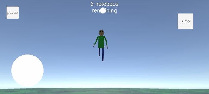 Baldi Burnaut (Baldi prototype). Скриншот 4