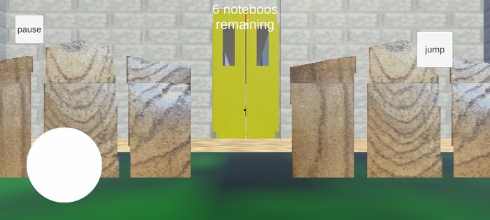 Baldi Burnaut (Baldi prototype). Скриншот 2