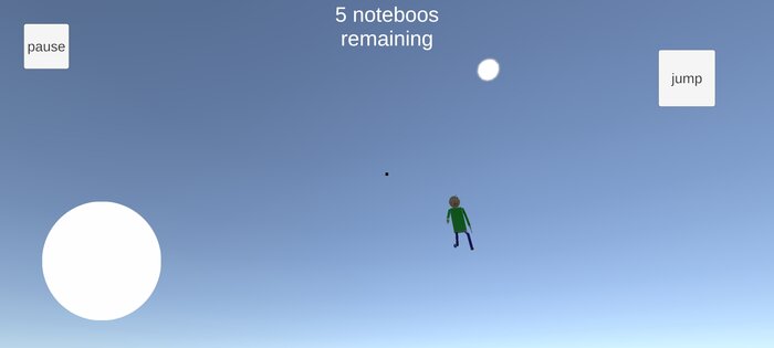 Baldi Burnaut (Baldi prototype). Скриншот 6