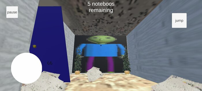 Baldi Burnaut (Baldi prototype). Скриншот 7