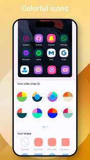 Colorful OS Launcher 7.4. Скриншот 4